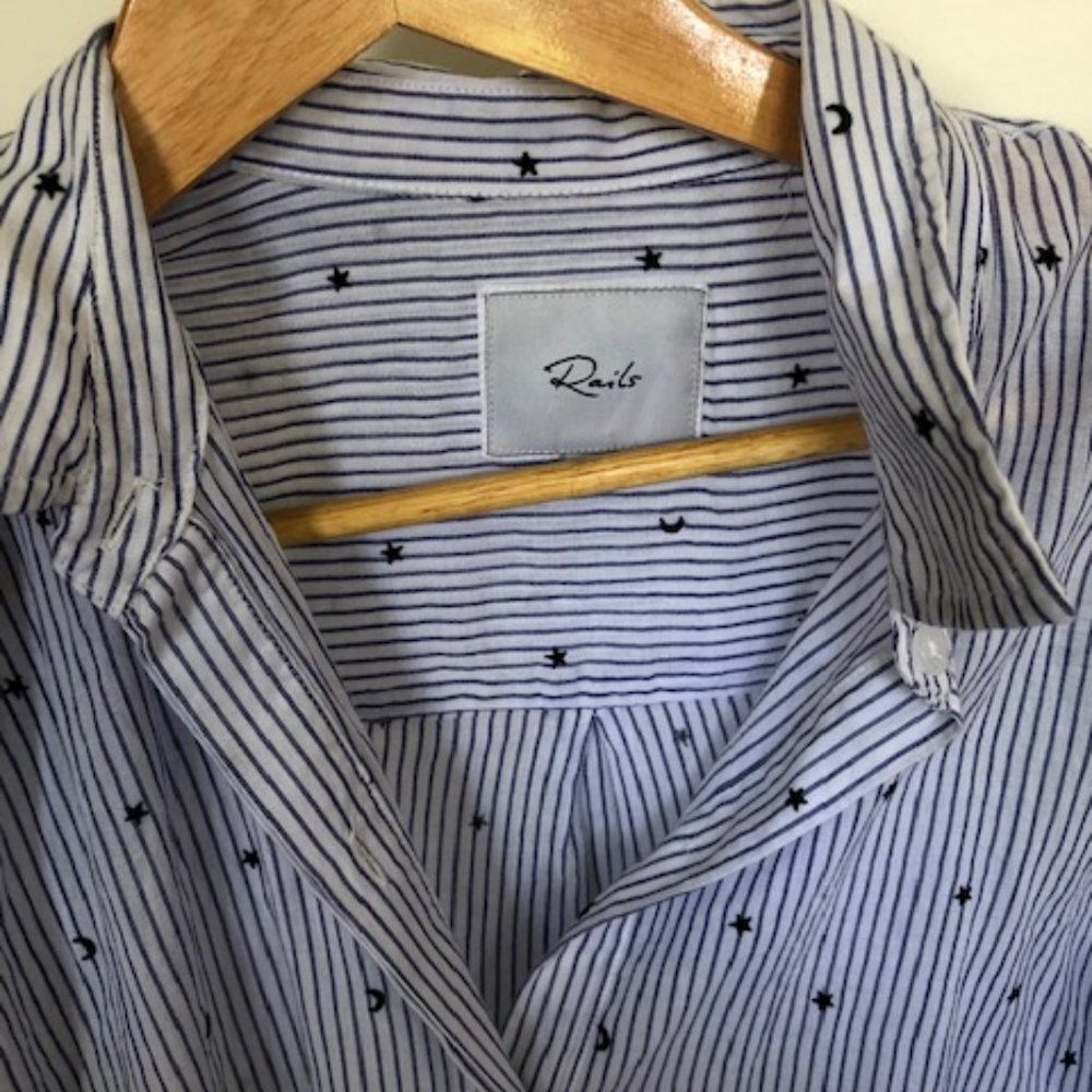 Long sleeve Rails moon + stars shirt